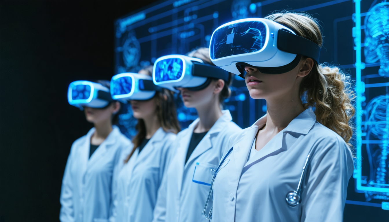 découvrez comment la réalité virtuelle transforme la formation médicale en offrant des expériences immersives, interactives et sûres pour les étudiants et professionnels de santé.