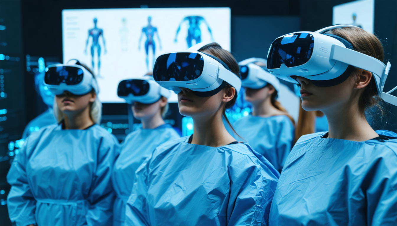 découvrez comment la réalité virtuelle transforme la formation médicale en offrant des expériences immersives, interactives et sûres pour renforcer les compétences des professionnels de santé.