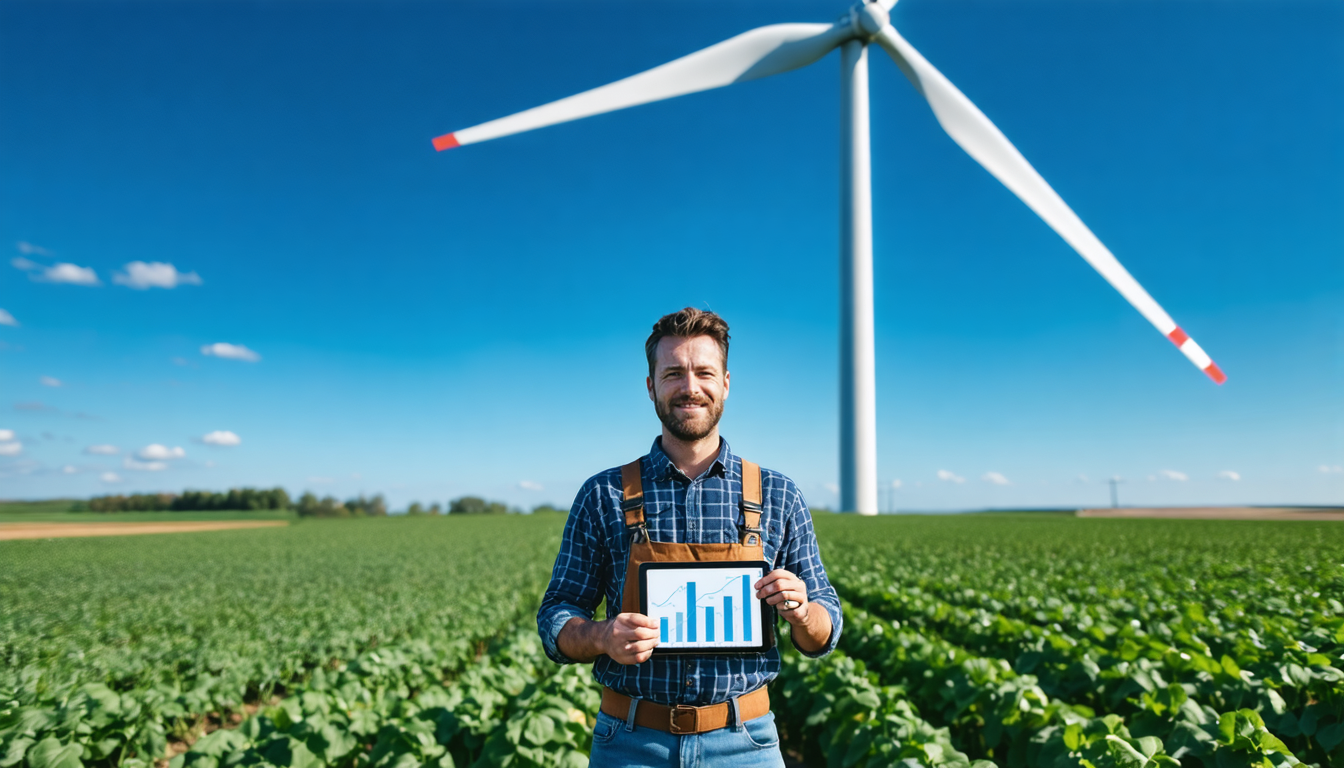 découvrez comment l'installation d'une éolienne peut générer des profits importants pour un agriculteur et transformer son équilibre financier. analyse des revenus, des avantages et des enjeux liés à l'énergie éolienne en milieu agricole.