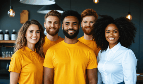 découvrez comment les vêtements promotionnels renforcent l'image de marque des entreprises en améliorant leur visibilité, leur notoriété et la fidélité des clients.