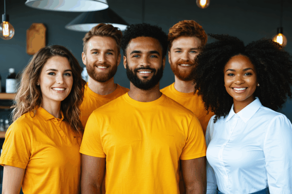 découvrez comment les vêtements promotionnels renforcent l'image de marque des entreprises en améliorant leur visibilité, leur notoriété et la fidélité des clients.