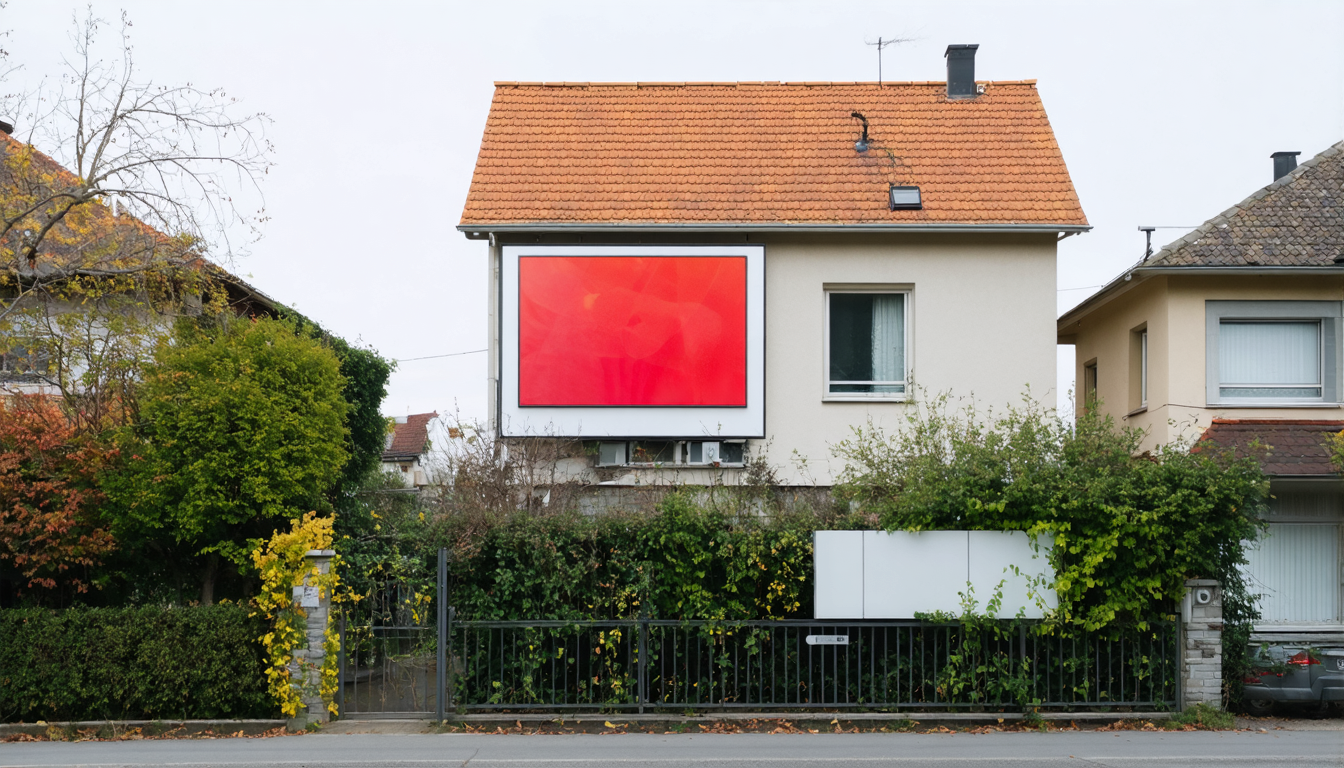 découvrez combien peut rapporter la location d’un espace publicitaire sur votre maison, les critères influençant le revenu et les démarches à suivre pour installer un panneau publicitaire chez vous.
