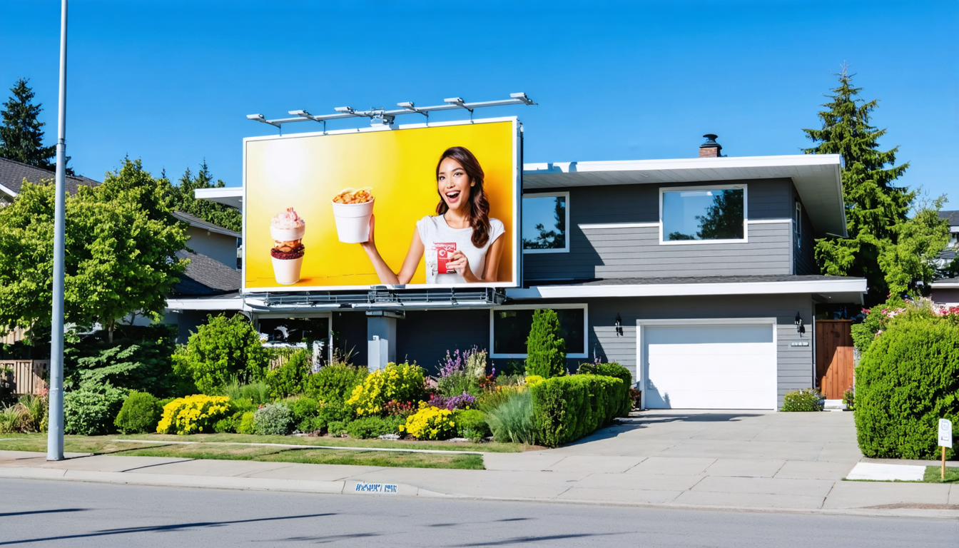 découvrez combien peut rapporter l'installation d'un panneau publicitaire sur votre maison, les facteurs qui influencent le revenu, et comment maximiser vos gains grâce à votre emplacement.
