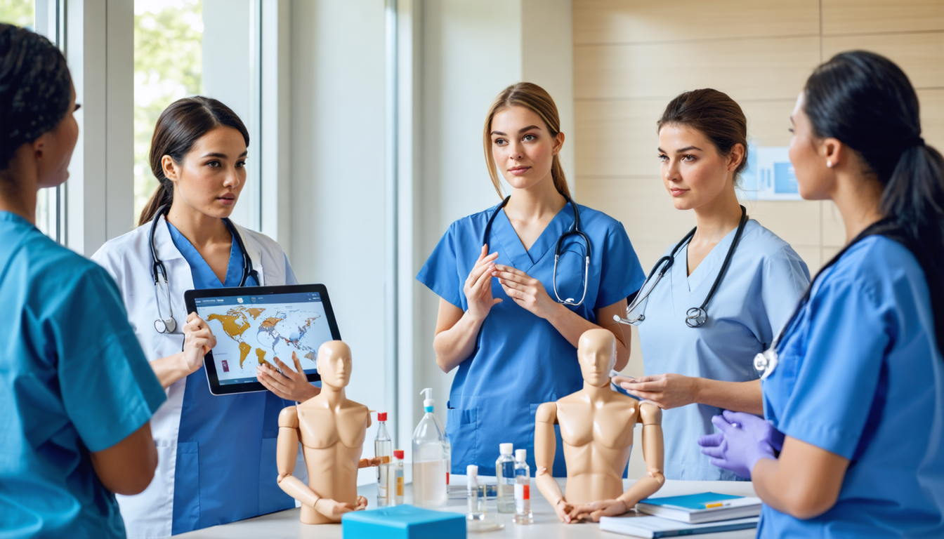 découvrez les 4 meilleures formations dpc pour les infirmiers, sélectionnées pour améliorer vos compétences, renforcer votre expertise et répondre à vos obligations professionnelles. trouvez la formation idéale pour booster votre carrière infirmière.