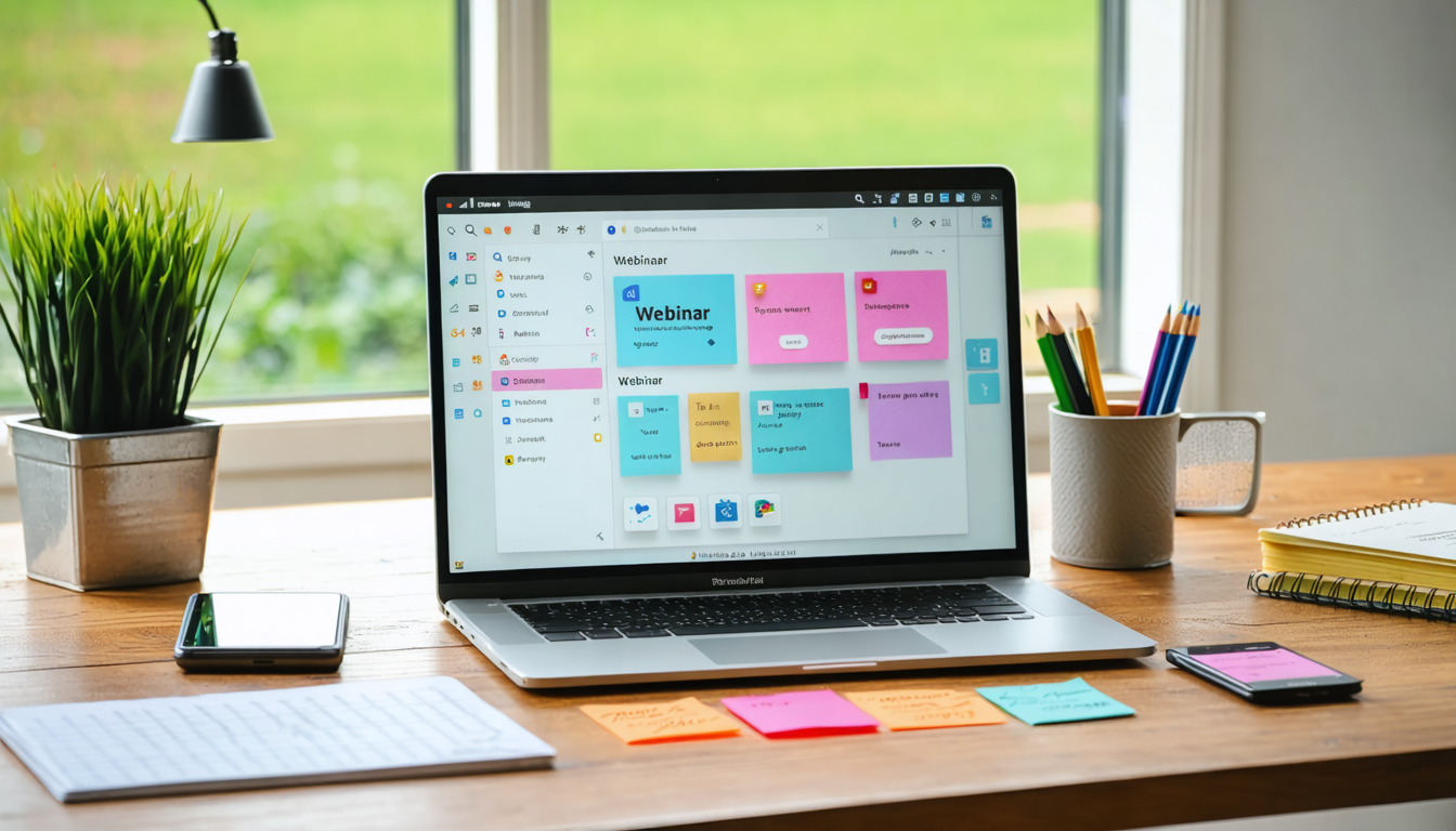 découvrez les meilleures applications pour organiser et planifier facilement vos webinaires. gagnez du temps grâce à des outils performants et trouvez la solution idéale pour un événement en ligne réussi.