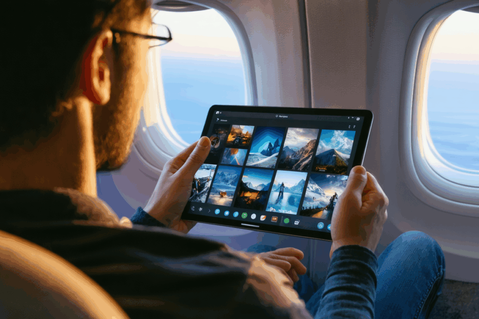 préparez votre long vol de 14 heures avec notre sélection d'applications, films, playlists et livres incontournables à télécharger avant le départ pour un voyage agréable et sans ennui.