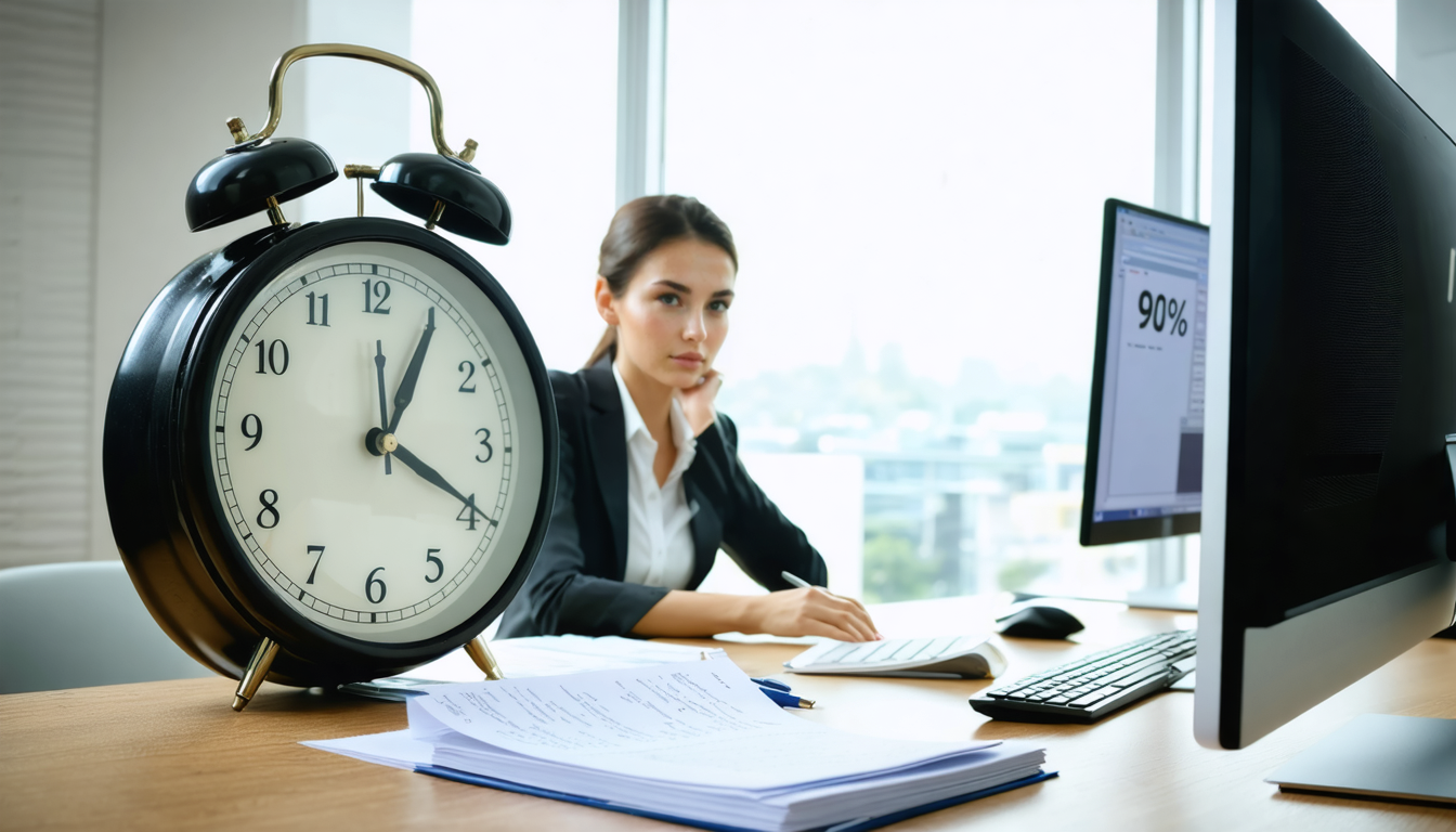 découvrez ce qu'est le temps de travail à 90 %, son fonctionnement et les avantages d'une réduction d'horaire expliquée simplement pour mieux organiser votre emploi du temps.