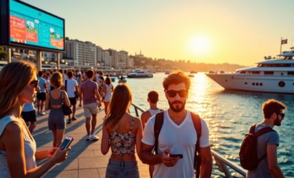 La Révolution des Plateformes Numériques dans la Logistique du Tourisme en Méditerranée