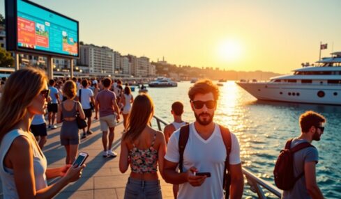 La Révolution des Plateformes Numériques dans la Logistique du Tourisme en Méditerranée