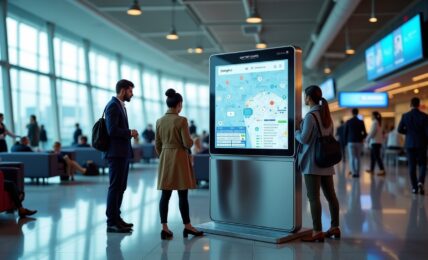 L'impact révolutionnaire des bornes interactives sur l'expérience d'accueil des visiteurs