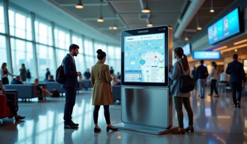L'impact révolutionnaire des bornes interactives sur l'expérience d'accueil des visiteurs