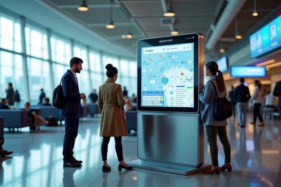 L'impact révolutionnaire des bornes interactives sur l'expérience d'accueil des visiteurs