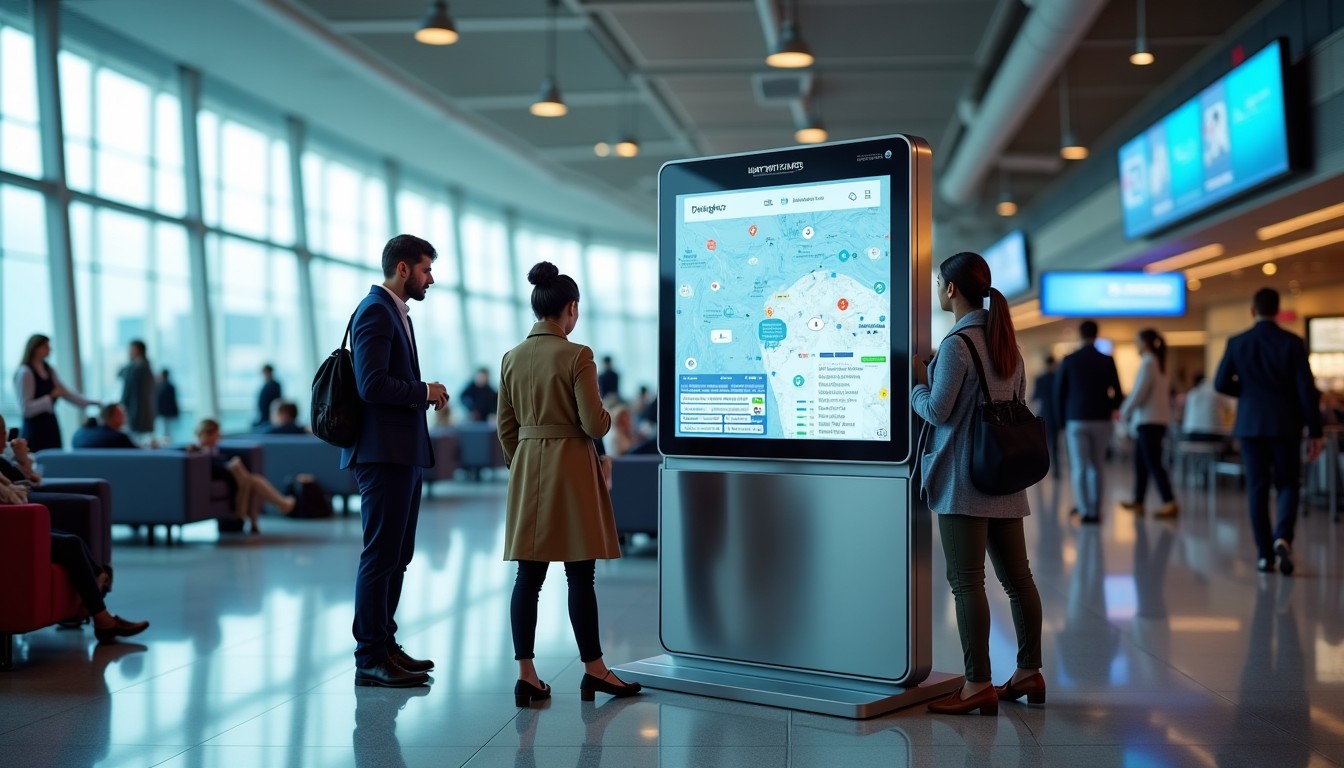 L'impact révolutionnaire des bornes interactives sur l'expérience d'accueil des visiteurs
